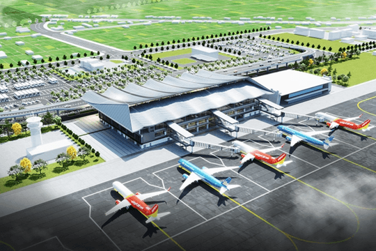 Mở rộng sân bay Đồng Hới tại Quảng Trị: Xây dựng nhà ga T2 hướng tới tiêu chuẩn quốc tế