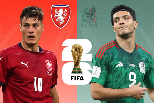Lịch sử đối đầu giữa CH Séc vs Mexico: CH Séc giữ lợi thế, El Tri chờ màn tái đấu nhiều duyên nợ