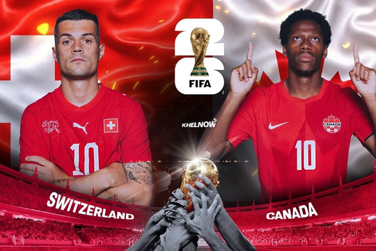 Lịch sử đối đầu giữa Thụy Sĩ vs Canada: Chủ nhà giữ ký ức thắng, bảng B chờ trận quyết định