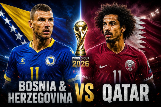 Tổng hợp dự đoán tỉ số Bosnia & Herzegovina vs Qatar lúc 2h ngày 25/6/2026