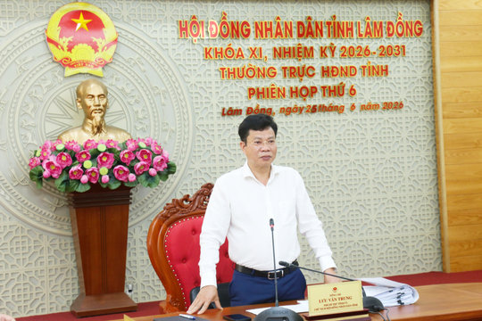 HĐND tỉnh Lâm Đồng xem xét nhiều nội dung chuẩn bị kỳ họp giữa năm 2026