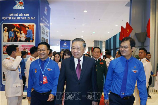 Tổng Bí thư, Chủ tịch nước Tô Lâm dự Đại hội Đoàn toàn quốc lần thứ XIII
