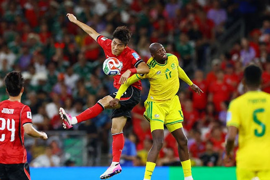 Hàn Quốc gục ngã trước Nam Phi: Cánh cửa World Cup 2026 khép hẹp với Son Heung-min