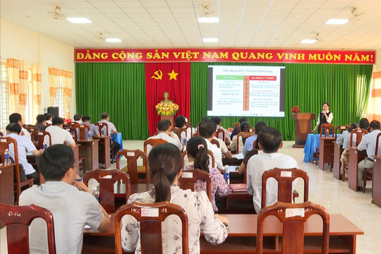 Lâm Đồng tập huấn thực hiện chuẩn tiếp cận pháp luật giai đoạn 2026 - 2030