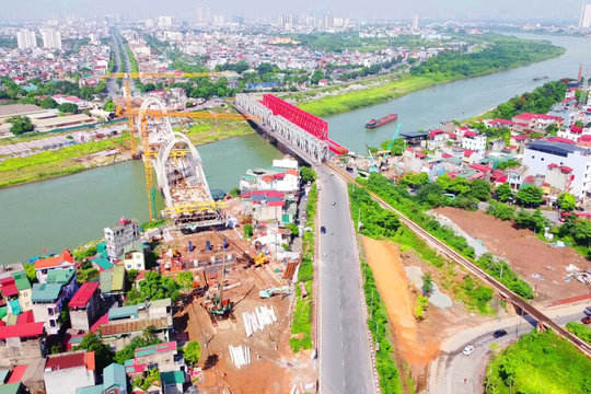 Cầu Đuống mới tại TP.Hà Nội: Tiến độ thi công và kế hoạch thông xe tháng 9/2026
