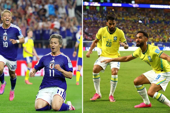 Nhật Bản hòa Thụy Điển 1-1, đại chiến Brazil tại vòng 1/16 World Cup 2026