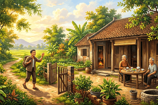 Ám gợi tình thơ - “Đôi bờ” của Quang Dũng