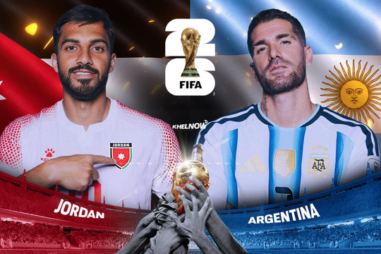 Lịch sử đối đầu giữa Jordan vs Argentina: Messi cùng La Albiceleste chờ lần đầu chạm trán