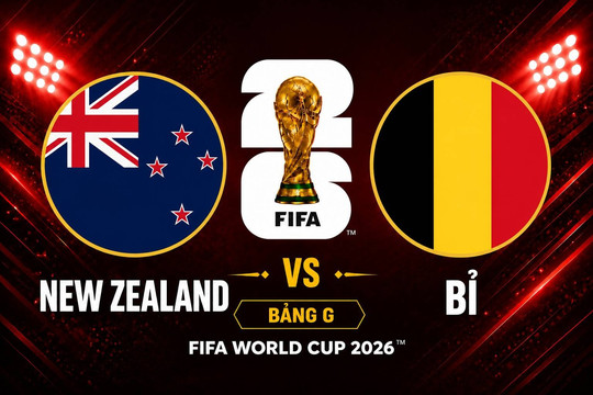 VTVgo, TV360, FPT Play tường thuật trực tiếp bóng đá New Zealand vs Bỉ 27/6/2026