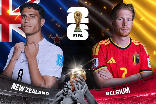 Link VTVgo VTV3 trực tiếp tỉ số New Zealand vs Bỉ ngày 27/6/2026