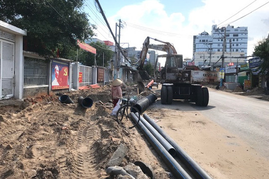 Cần đẩy nhanh thi công tuyến đường Thủ Khoa Huân
