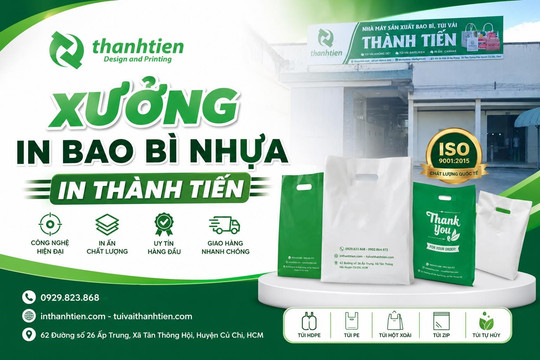 Xưởng In Bao Bì Nhựa Giá Rẻ TPHCM, In Bao Bì Sản Phẩm Theo Yêu Cầu