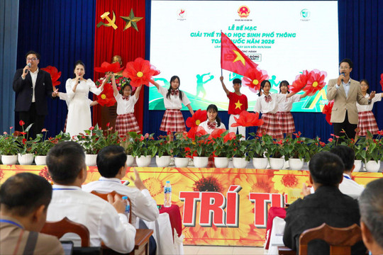Bế mạc Giải Thể thao học sinh phổ thông toàn quốc năm 2026 tại Lâm Đồng