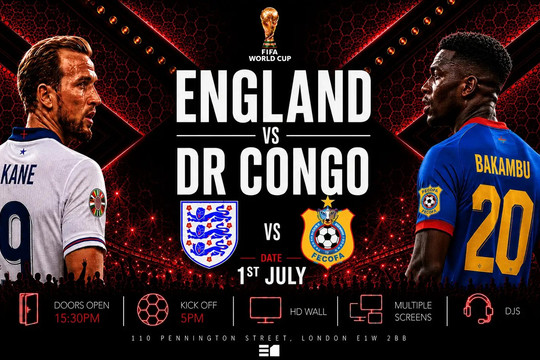 Tổng hợp dự đoán tỉ số Anh vs CHDC Congo lúc 23h ngày 1/7/2026