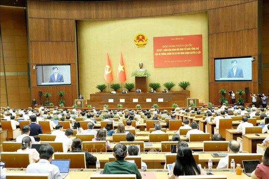 Một năm vận hành mô hình mới: Hướng mạnh về cơ sở, mở ra không gian, động lực phát triển mới cho đất nước