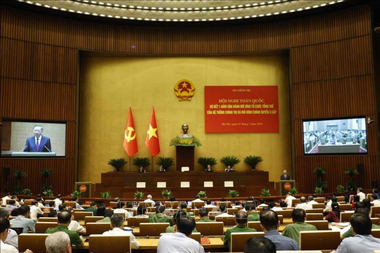 Tổng Bí thư, Chủ tịch nước Tô Lâm: Nâng cao chất lượng vận hành, năng lực phục vụ và kiến tạo phát triển của bộ máy mới