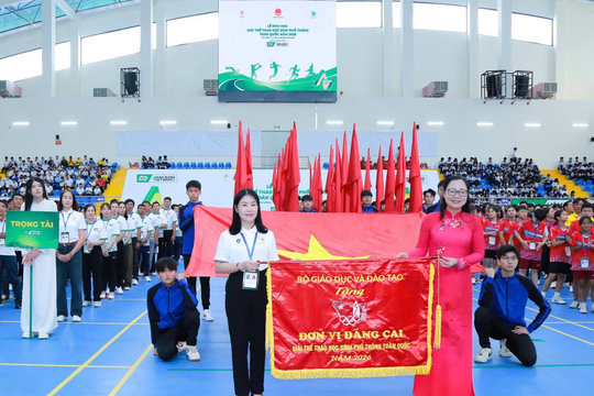 Giải Thể thao học sinh phổ thông toàn quốc: Xây dựng môi trường giáo dục năng động, phát triển toàn diện