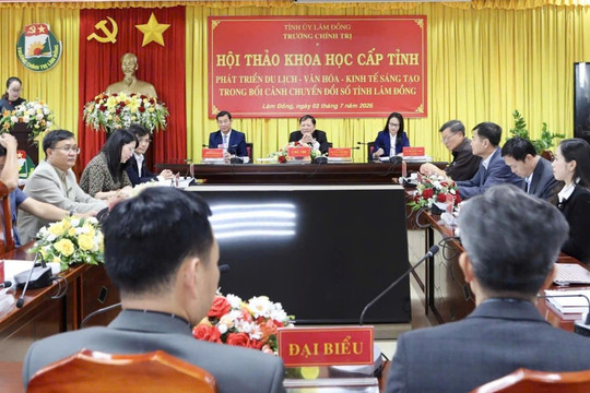 Conference on Tourism, Culture, and Creative Economy Development in the Digital Transformation Era in Lam Dong Province
