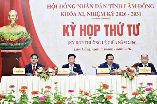 HĐND tỉnh Lâm Đồng tập trung thảo luận giải pháp tăng trưởng 6 tháng cuối năm 2026