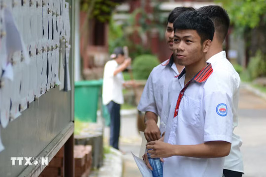 Hôm nay, thí sinh bắt đầu đăng ký xét tuyển nguyện vọng đại học, cao đẳng