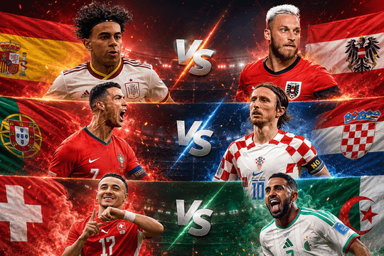 Cập nhật danh sách 16 đội mạnh nhất World Cup 2026 vào vòng 1/8 mới nhất hôm nay 3/7