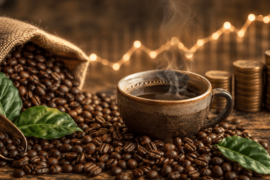 Giá cà phê hôm nay 2/7/2026: Robusta và Arabica cùng bật mạnh lên vùng cao nhiều tháng