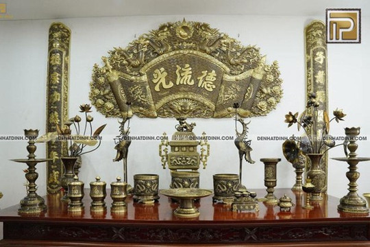 Đồ thờ bằng đồng Đệ Nhất Đỉnh: chất lượng, bền đẹp