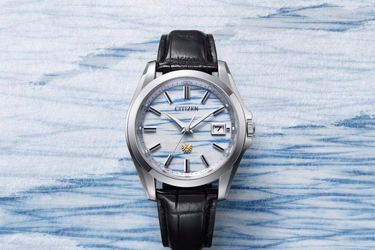 Citizen AQ4090-08A: Sự giao thoa giữa bộ máy Eco-Drive siêu chính xác và nghệ thuật giấy Washi