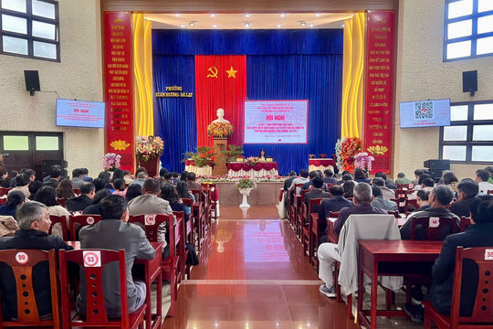 Phường Xuân Hương - Đà Lạt chuyển biến tích cực sau 1 năm thực hiện Nghị quyết số 57
