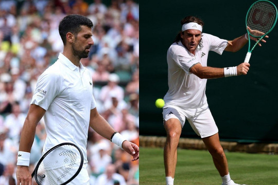 Novak Djokovic khuất phục Stefanos Tsitsipas, ghi tên vào vòng 3 Wimbledon 2026