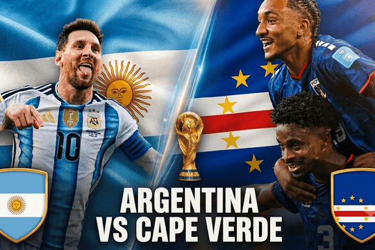 Lịch sử đối đầu giữa Argentina vs Cape Verde: Albiceleste vượt trội, chờ Messi mở khóa trận knock-out
