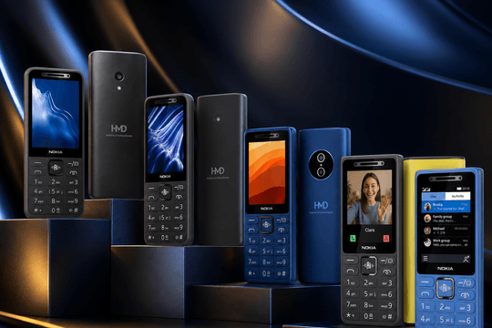Nokia ra mắt loạt điện thoại phổ thông tích hợp nút AI: Sự kết hợp giữa cổ điển và hiện đại
