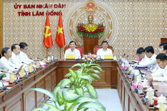 Lâm Đồng dự phiên họp Chính phủ thường kỳ tháng 6/2026 và Hội nghị trực tuyến Chính phủ với các địa phương