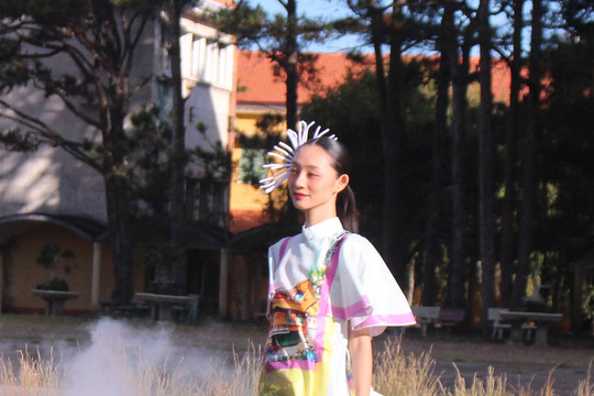 Vietnamese textiles shine on international runways