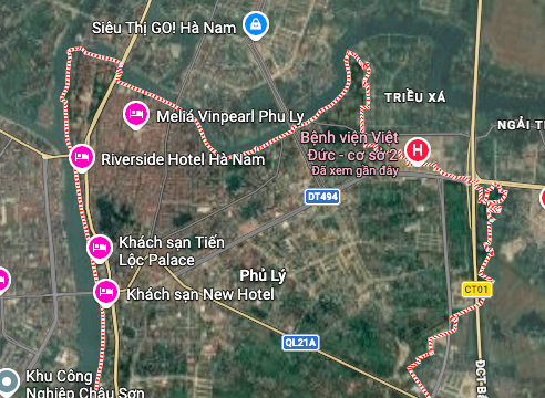 Phường Phủ Lý, Tỉnh Ninh Bình: Quy hoạch mở mới tuyến đường gom dài 1,5 km kết nối liên vùng