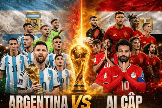 Nhận định thắng thua Argentina vs Ai Cập: Messi đối đầu Salah, nhà vua trước thử thách châu Phi