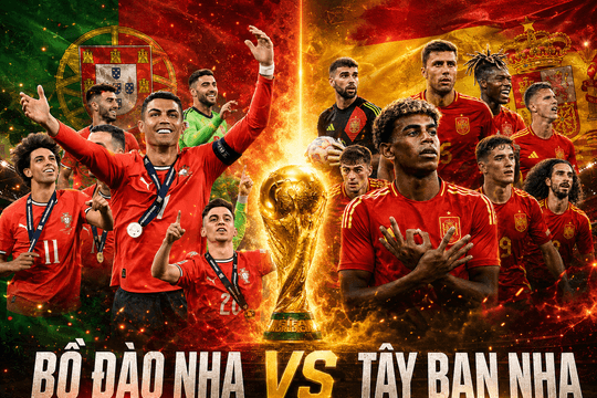 Nhận định thắng thua Bồ Đào Nha vs Tây Ban Nha: Ronaldo đấu Yamal, derby Iberia rực lửa tại World Cup
