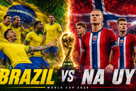 Nhận định thắng thua Brazil vs Na Uy: Vinicius đối đầu Haaland, Selecao chờ phá dớp lịch sử