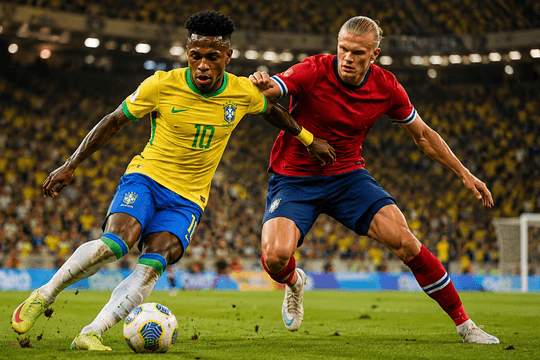 VTV, TV360, FPT Play tường thuật trực tiếp bóng đá Brazil vs Na Uy 6/7/2026