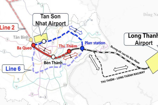 Metro số 6 TP.HCM: Liên danh Việt - Trung đề xuất đầu tư 3,3 tỷ USD