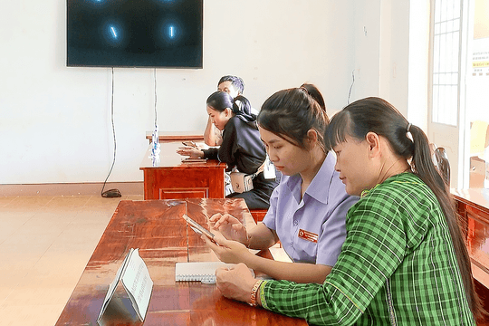 Đắk Sắk lấy người dân làm trung tâm trong cải cách hành chính