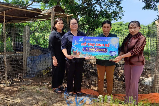 Nối dài hỗ trợ sinh kế sau lũ
