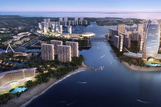 Siêu đô thị lấn biển Vinhomes Green Paradise: Tiến độ thi công và quy hoạch chi tiết