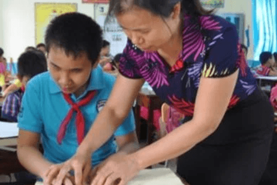 Tính giờ dạy của giáo viên chủ nhiệm có học sinh khuyết tật