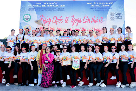 Để yoga có bước phát triển mới ở Bảo Lộc