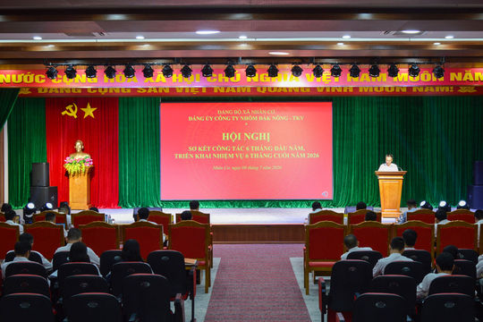 Đảng bộ Nhôm Đắk Nông - TKV quyết tâm hoàn thành toàn diện nhiệm vụ năm 2026