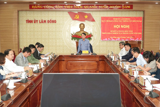 Đẩy mạnh thông tin đối ngoại, quảng bá hình ảnh tỉnh Lâm Đồng
