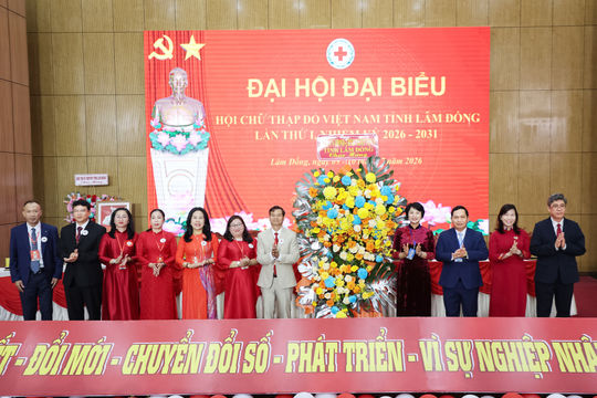 Xây dựng Hội Chữ thập đỏ Lâm Đồng chuyên nghiệp, hiện đại, vì sự nghiệp nhân đạo
