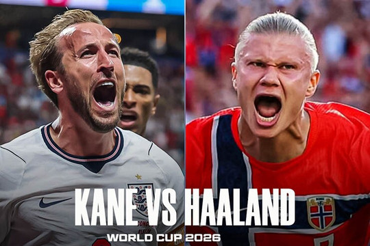 Harry Kane đối đầu Erling Haaland: Ai xứng danh trung phong số một tại World Cup 2026?