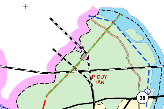 Quy hoạch đường trục động lực dài 5,5 km tại phường Duy Tân, tỉnh Ninh Bình